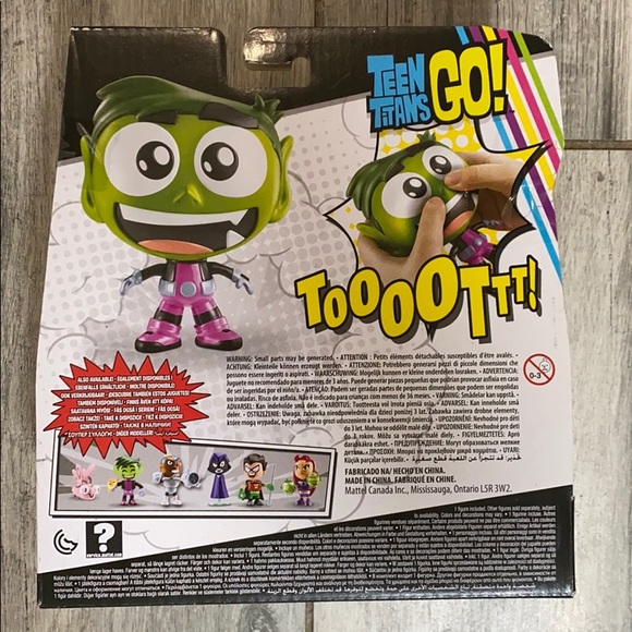DC Comic Teen Titans Go! Super Tooters Beast Boy - Picture 10 of 12